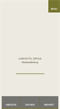Mobile Screenshot of landhotel-broda.de